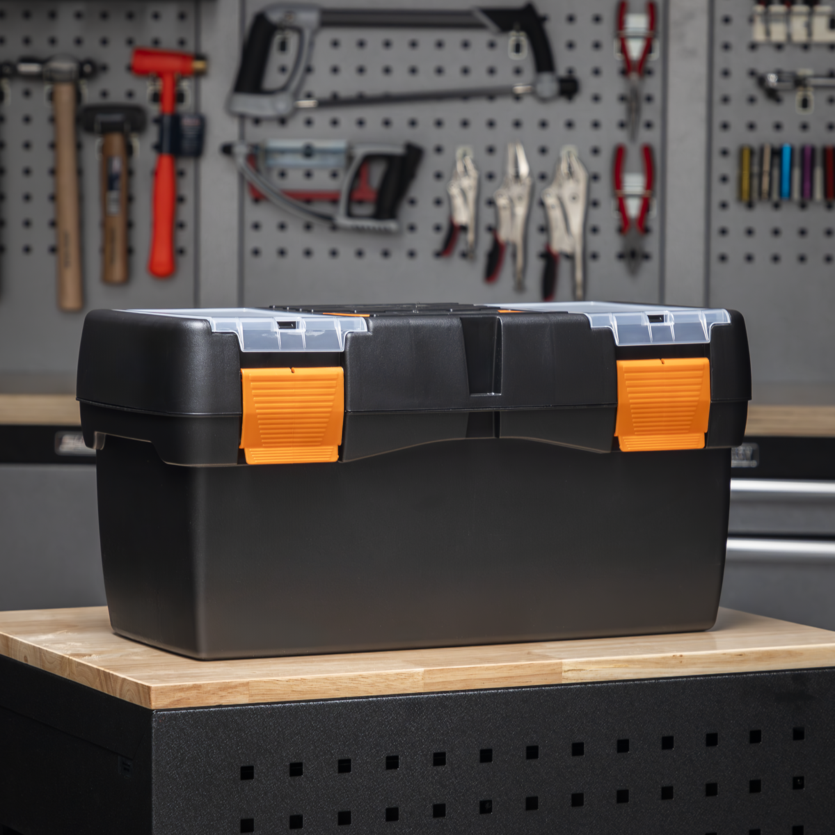 Toolbox with Tote Tray 500mm