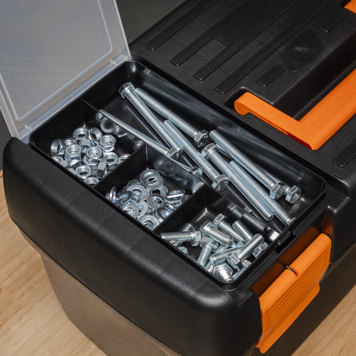 Toolbox with Tote Tray 500mm