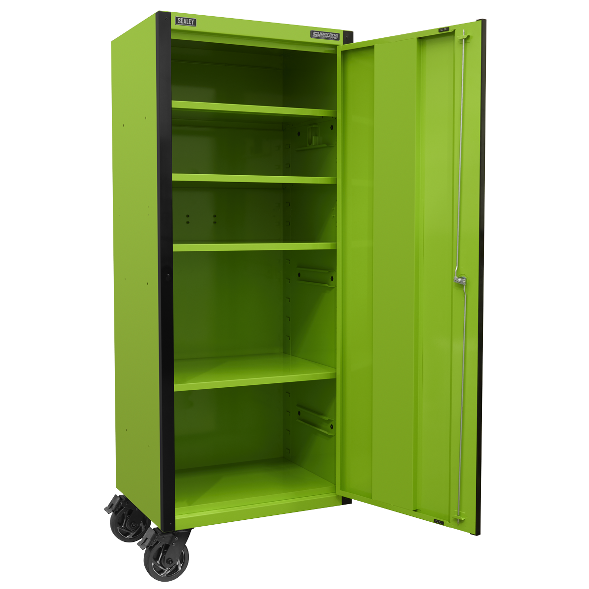 Superline PRO® Black Edition Side Locker with Castors 1864mm