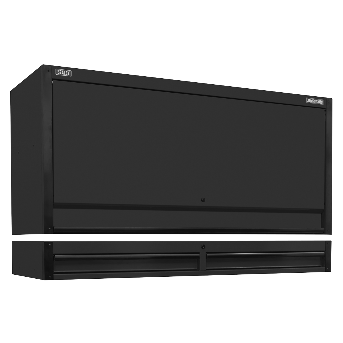 Superline PRO® Black Edition Top Hutch & 2 Drawer Riser 1549mm