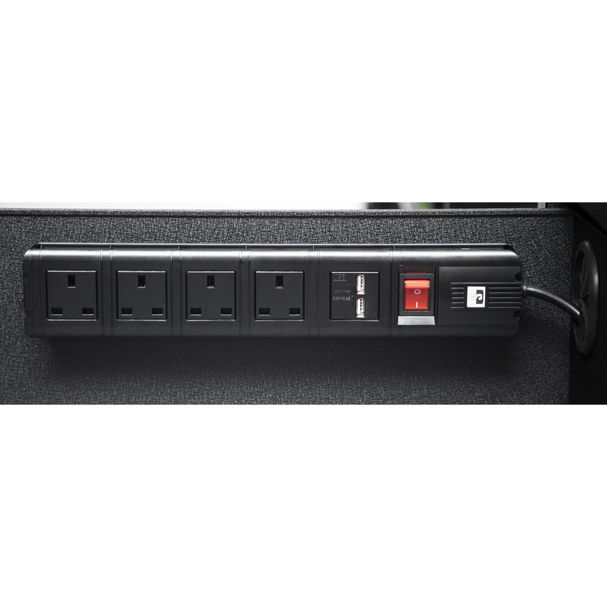 Superline PRO® Mobile Tool Cabinet with Power Tool Charging Drawer 1600mm