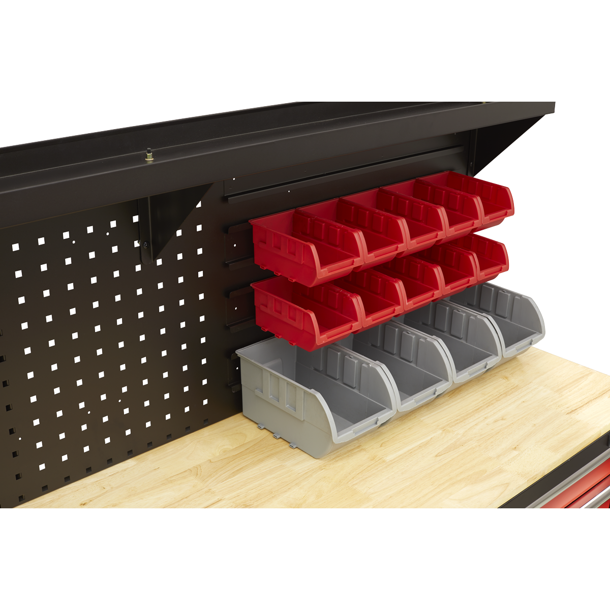Superline PRO® Mobile Workstation with Backboard 10 Drawer