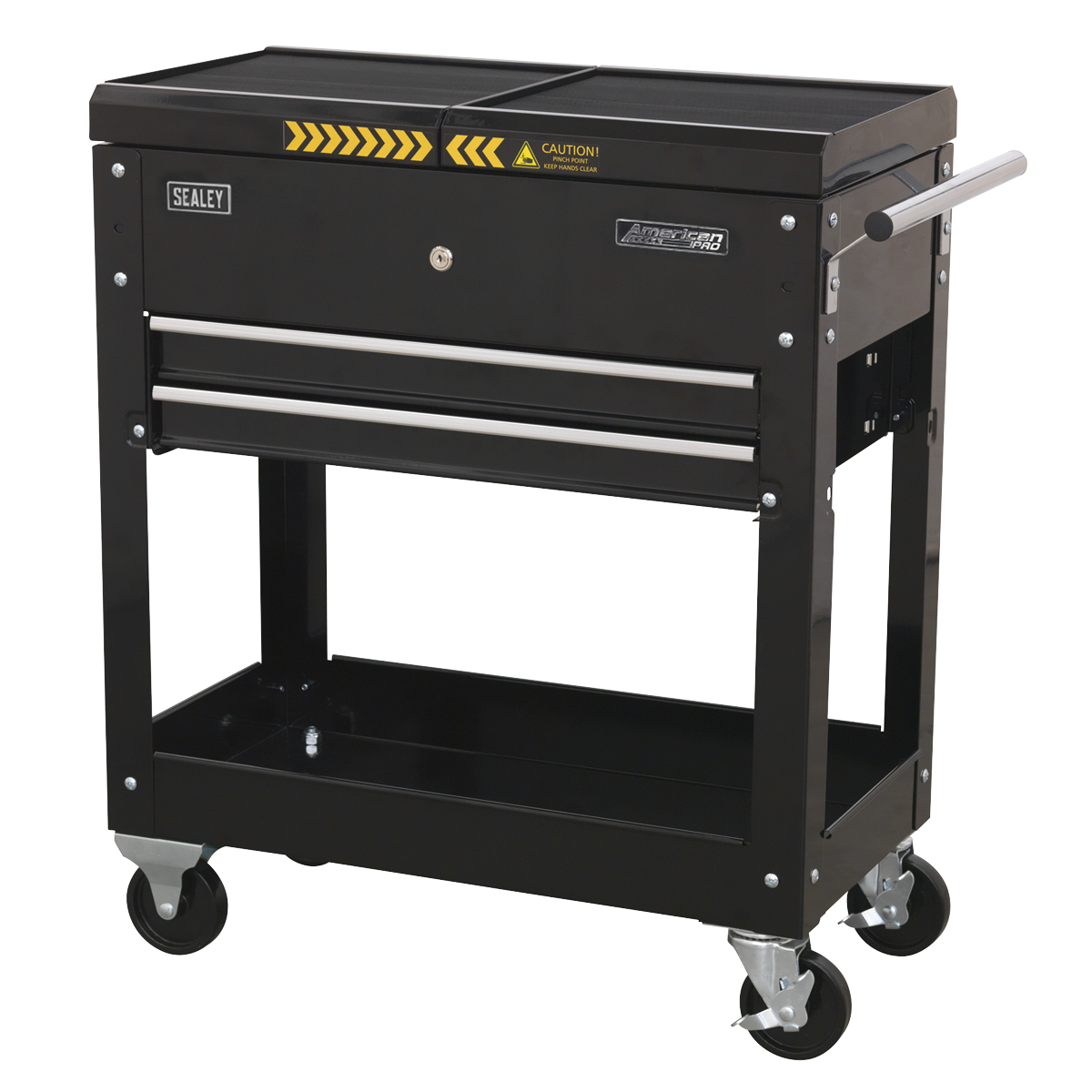 American PRO® Mobile Tool & Parts Trolley - Black