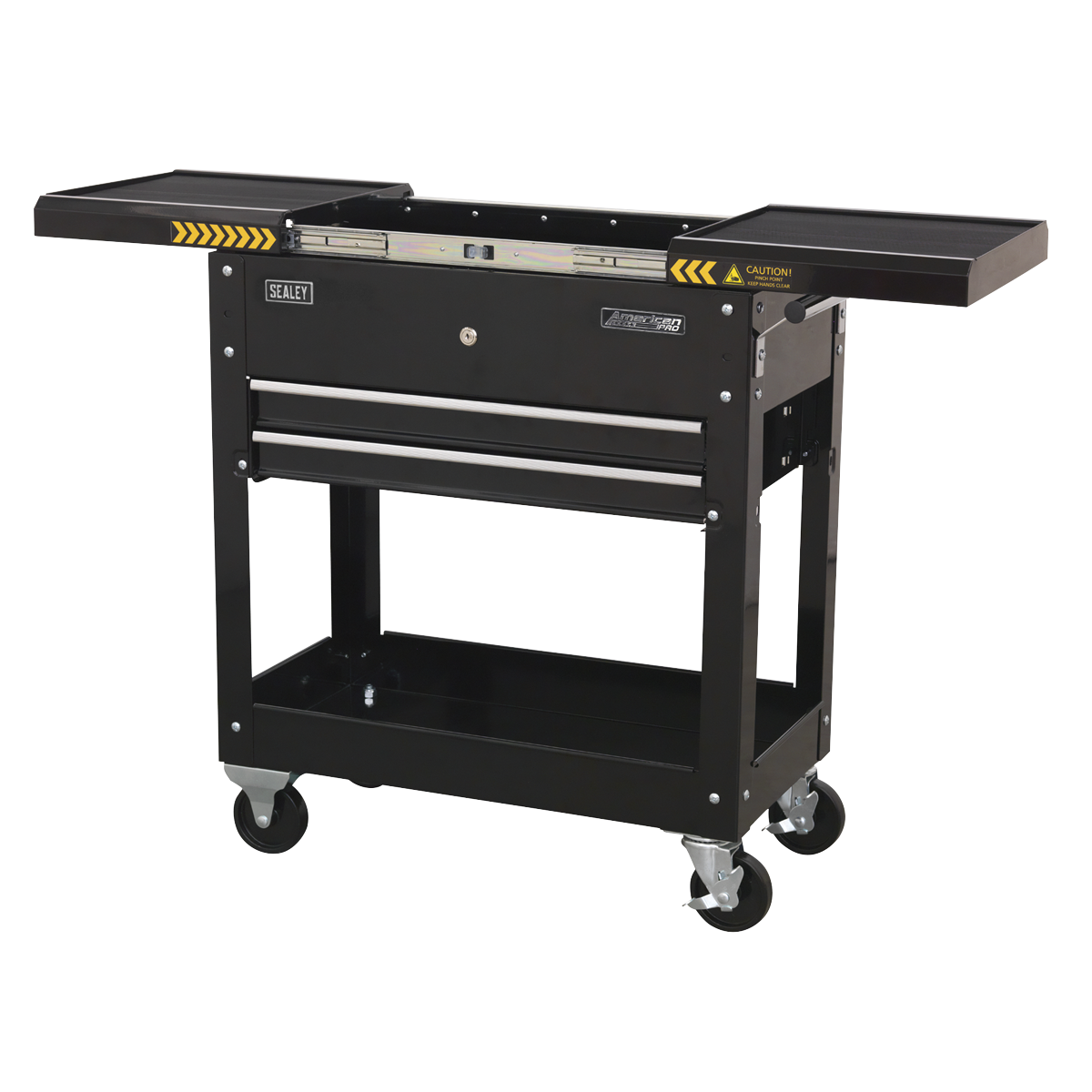 American PRO® Mobile Tool & Parts Trolley - Black