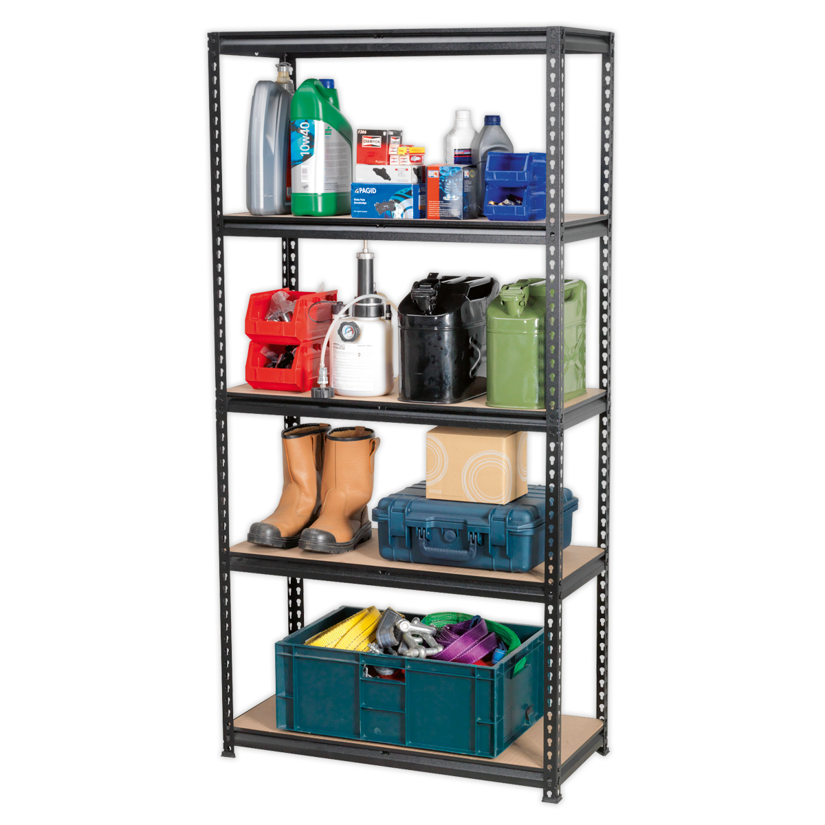 5-Level Racking Unit 200kg Capacity Per Level