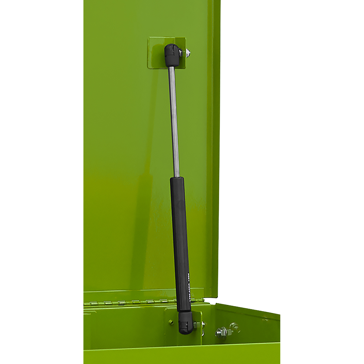 Superline PRO® Heavy-Duty Mobile Tool & Parts Trolley with 5 Drawers and Lockable Top - Hi-Vis Green
