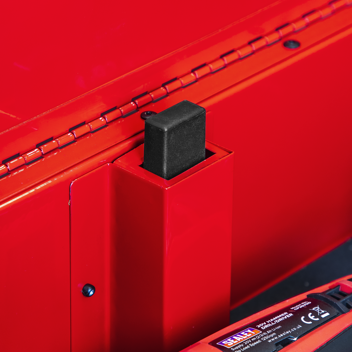 Superline PRO® Heavy-Duty Mobile Tool & Parts Trolley with 5 Drawers & Lockable Top