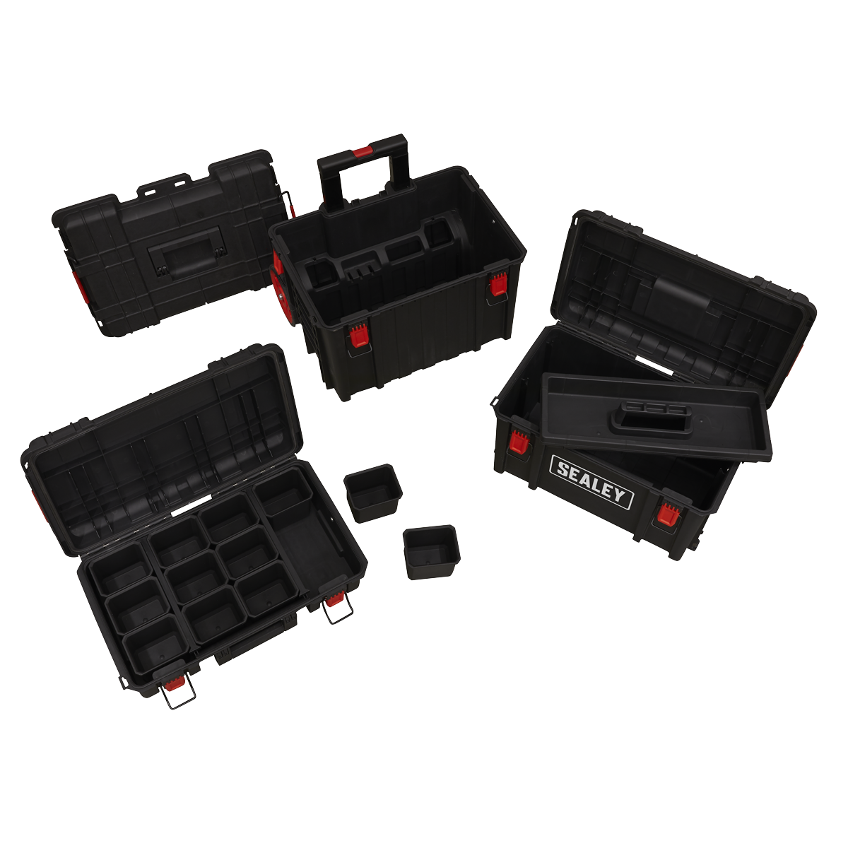 Heavy-Duty Mobile Storage System Set 3pc
