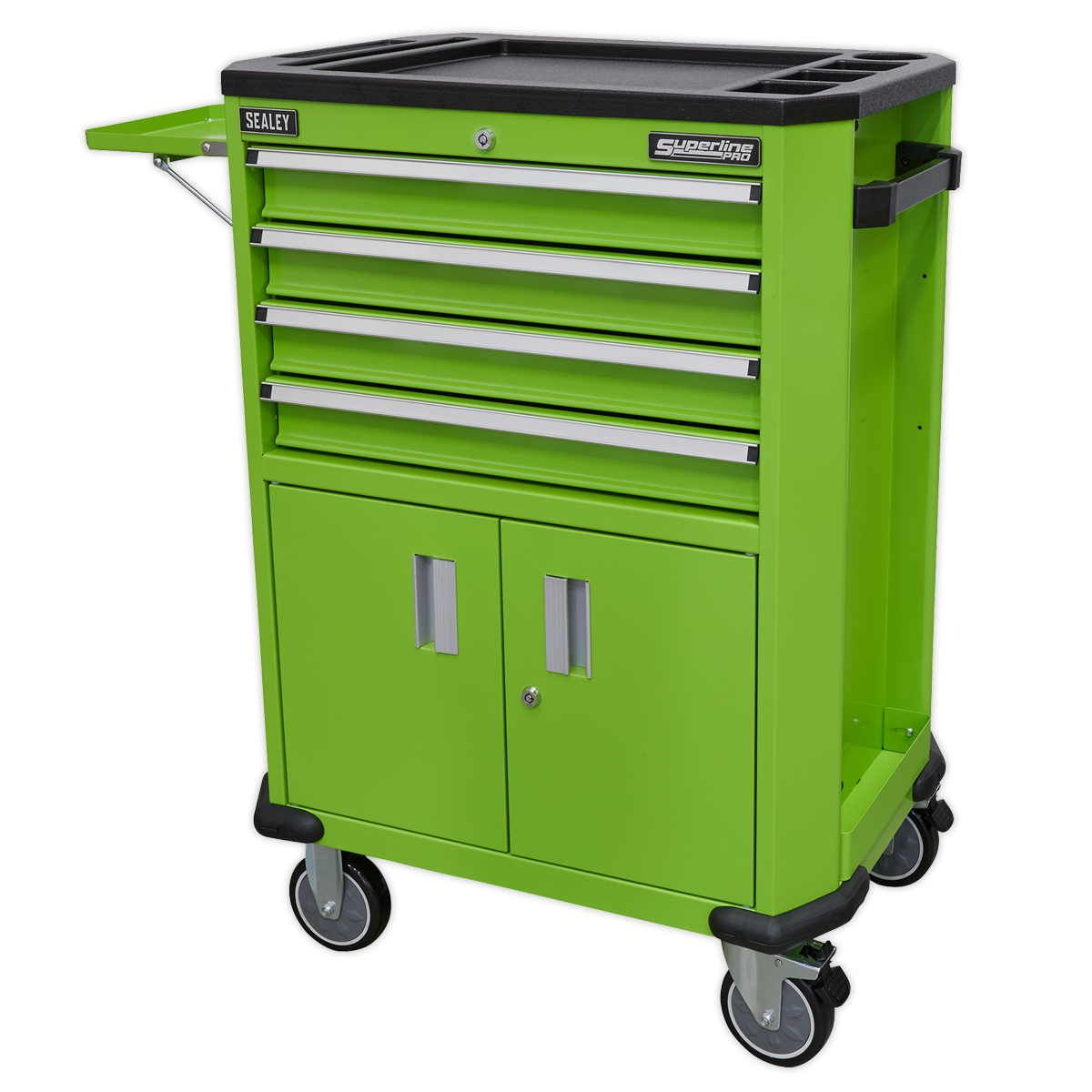 Superline PRO® Tool Trolley with 4 Drawers & 2 Door Cupboard