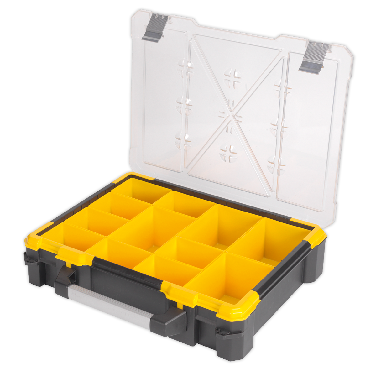 Parts Storage Case with 12 Removable Compartments 490mm