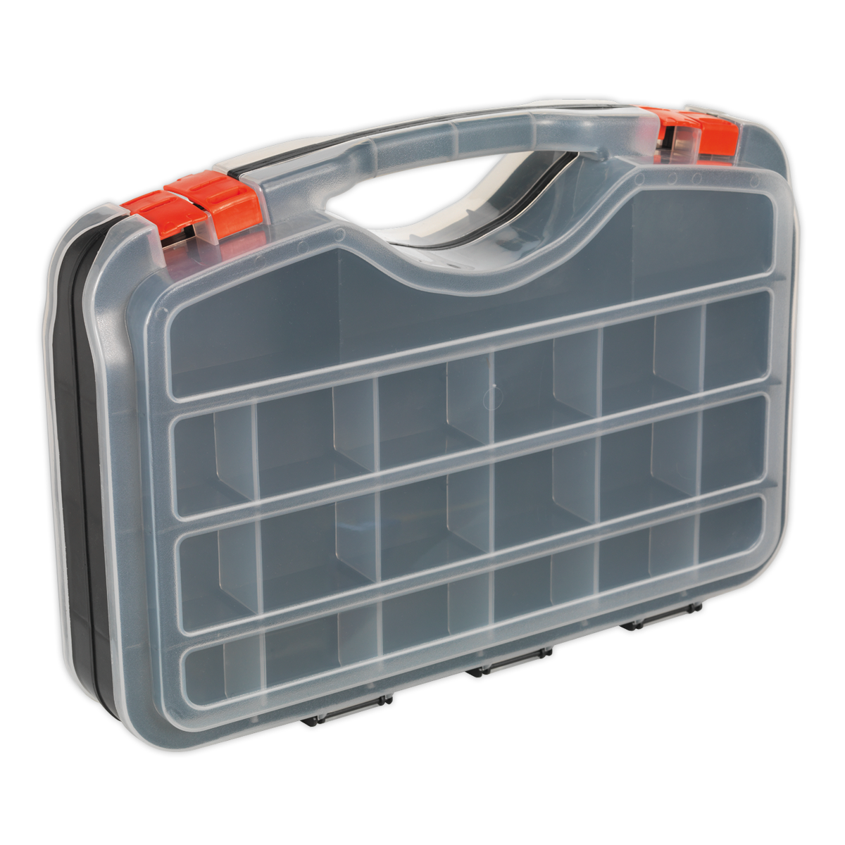 Double-Sided Parts Storage Case 42 Compartment