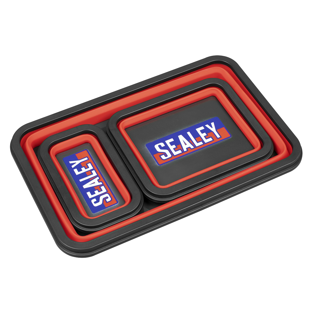 Collapsible Magnetic Parts Tray - Set of 3