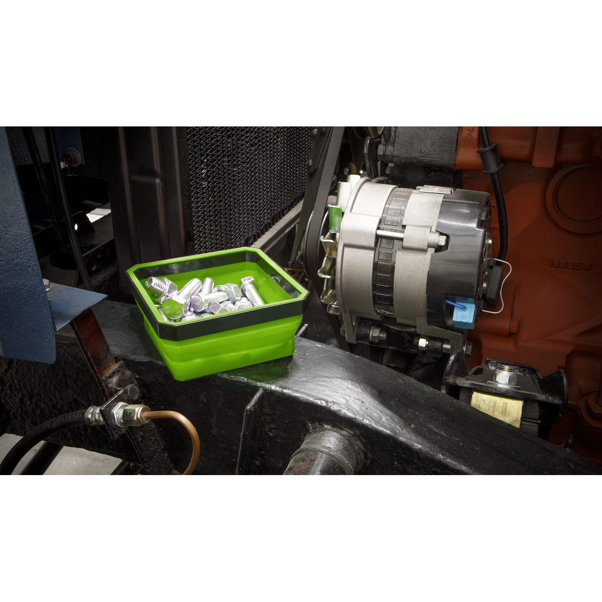 Collapsible Magnetic Parts Tray Set