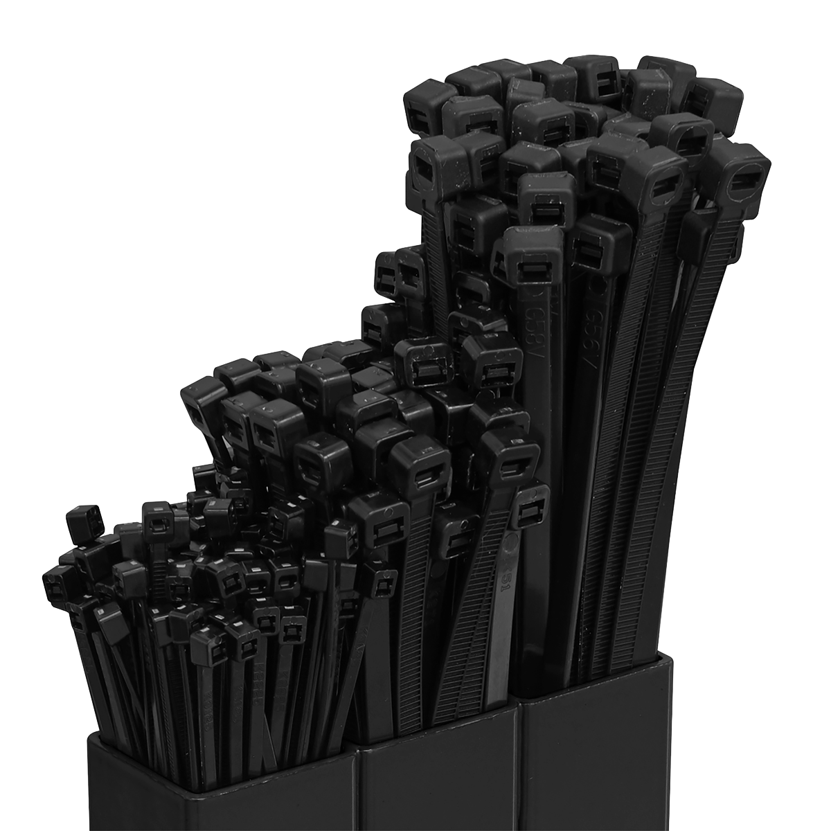 Magnetic Cable Tie Holder - Black