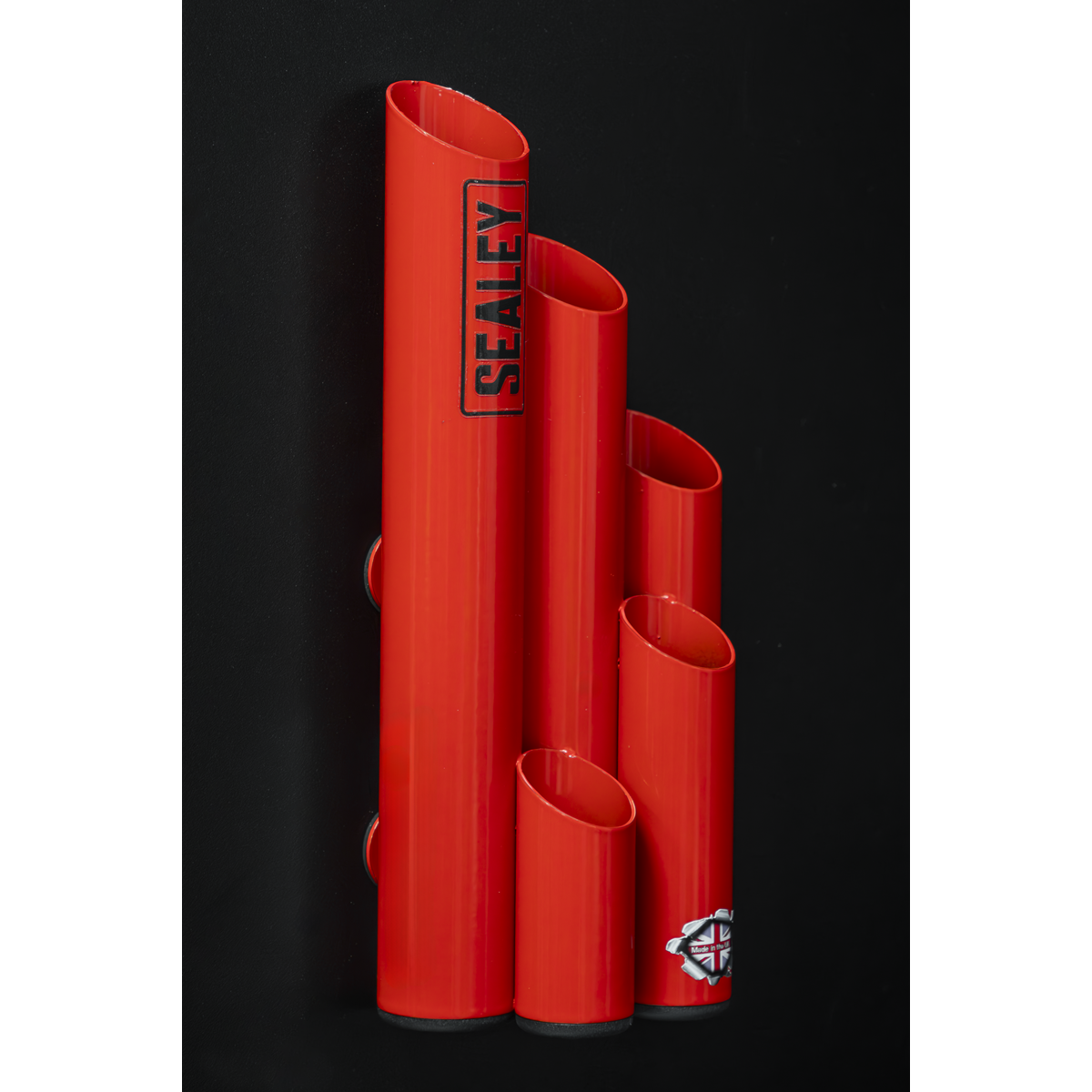 Large Magnetic Cable Tie Holder - Red