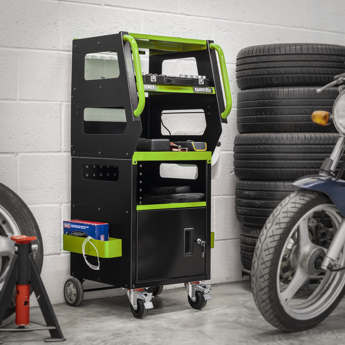 Superline PRO® Diagnostics Trolley 4-Level