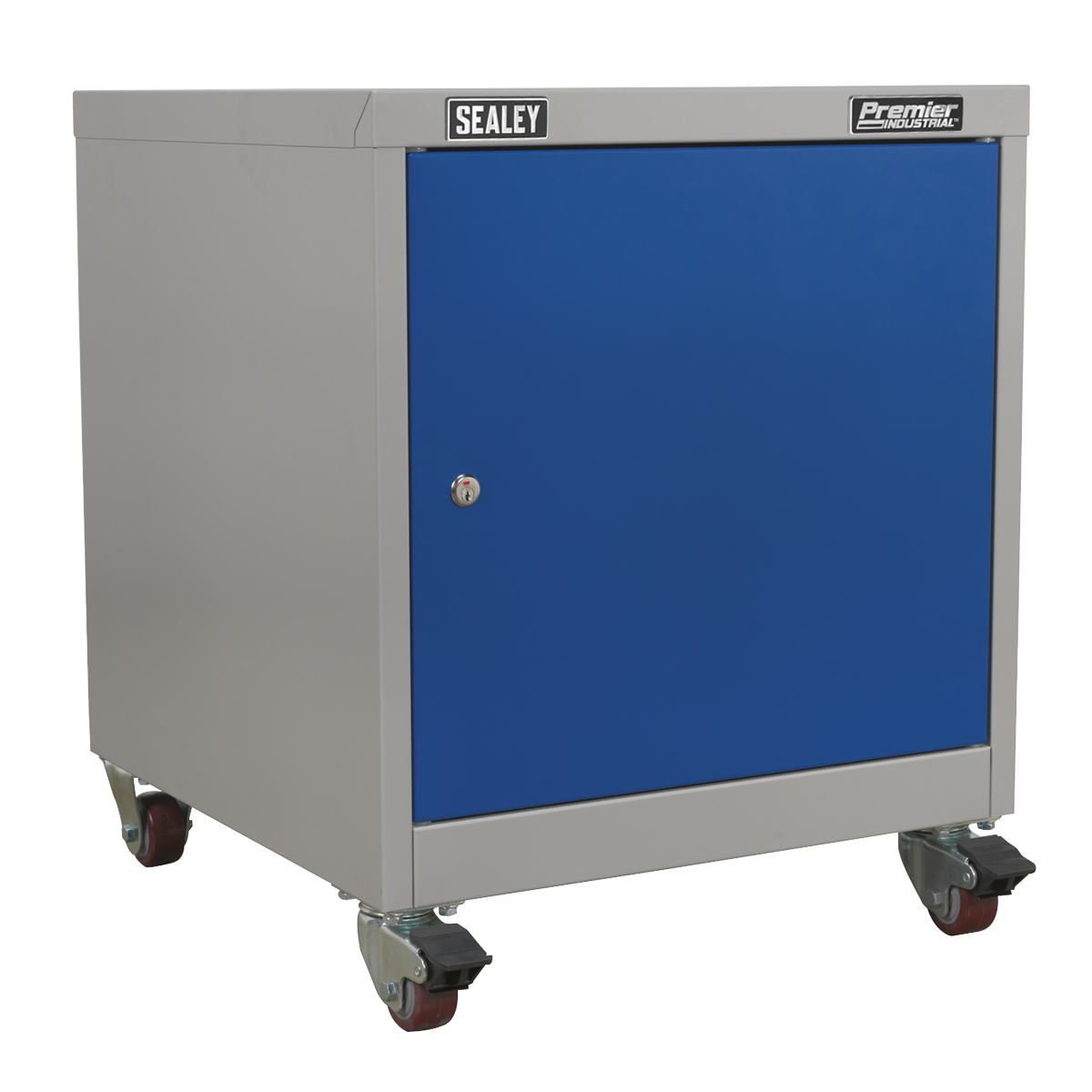 Premier Industrial™ Mobile Industrial Cabinet with 1 Shelf