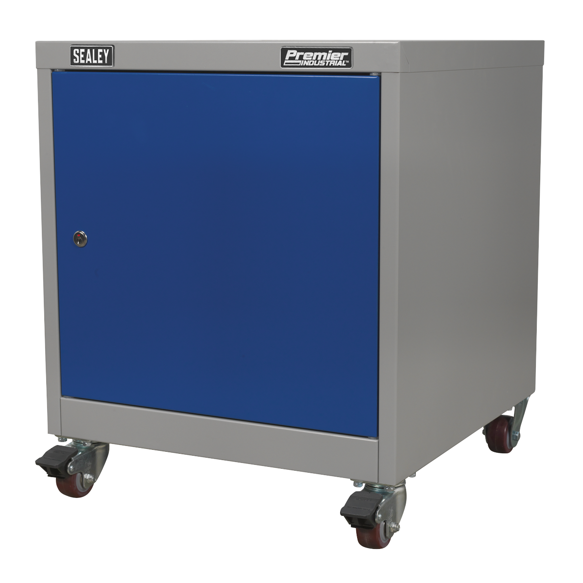 Premier Industrial™ Mobile Industrial Cabinet with 1 Shelf