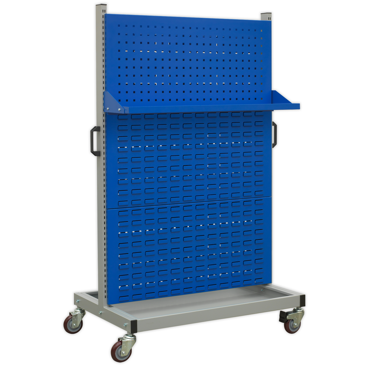 Premier Industrial™ Mobile Storage System with Shelf