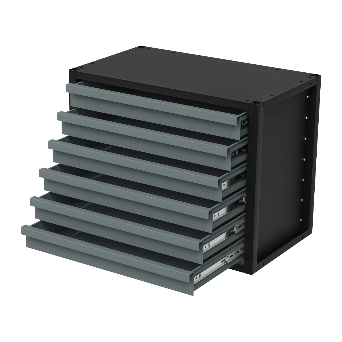 Modular Racking Mid Unit 6 Drawer 580mm