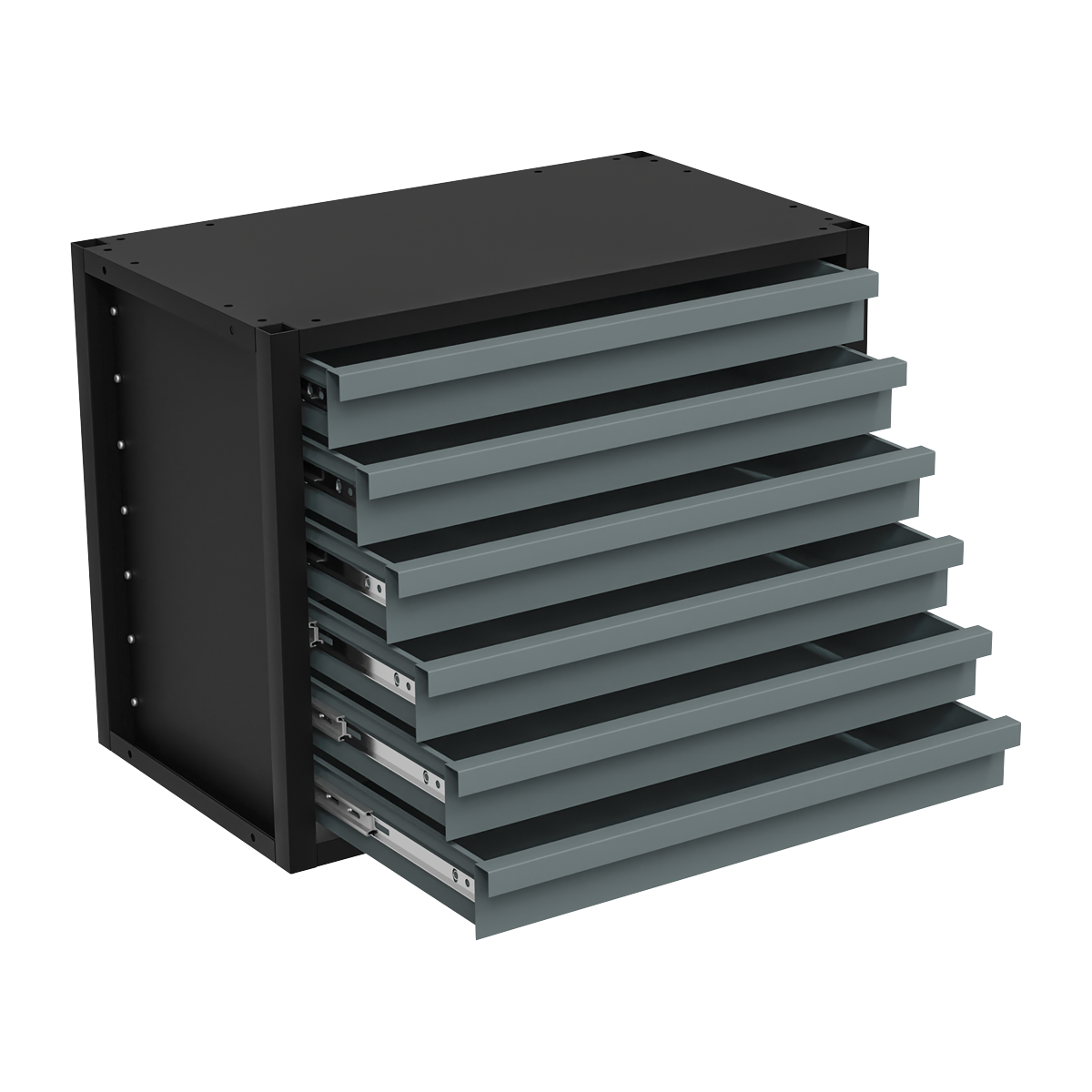 Modular Racking Mid Unit 6 Drawer 580mm