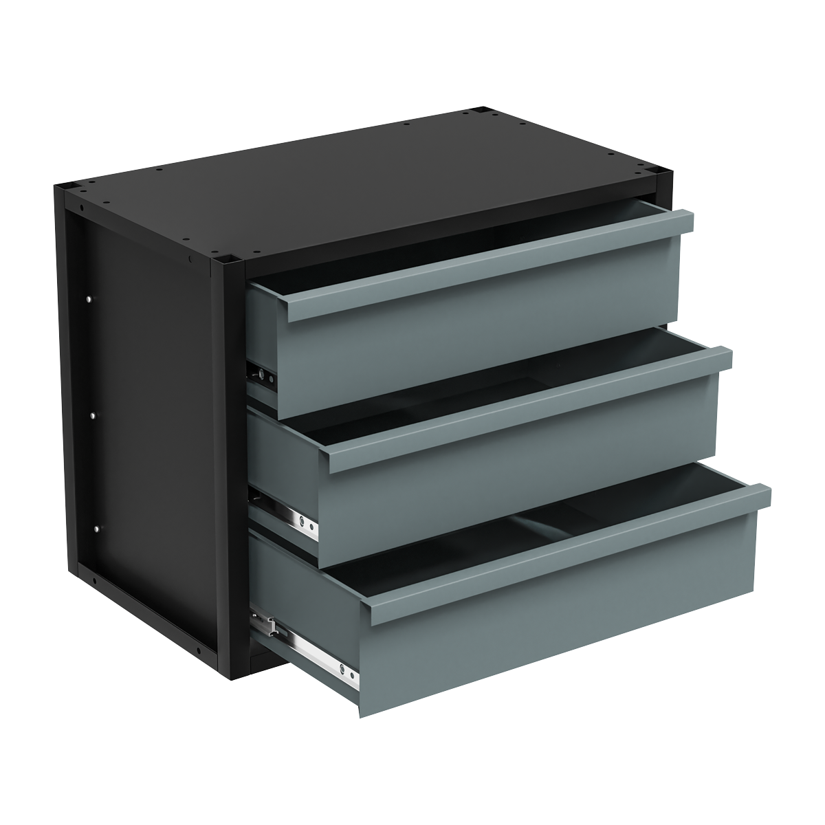 Modular Racking Mid Unit 3 Drawer 580mm