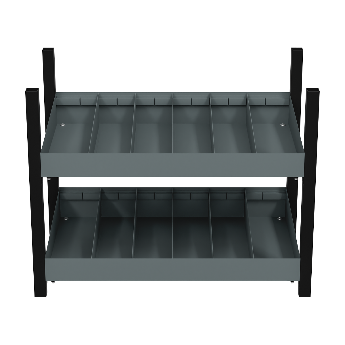 Modular Racking Mid Unit 2 Compartment Shelve 580mm
