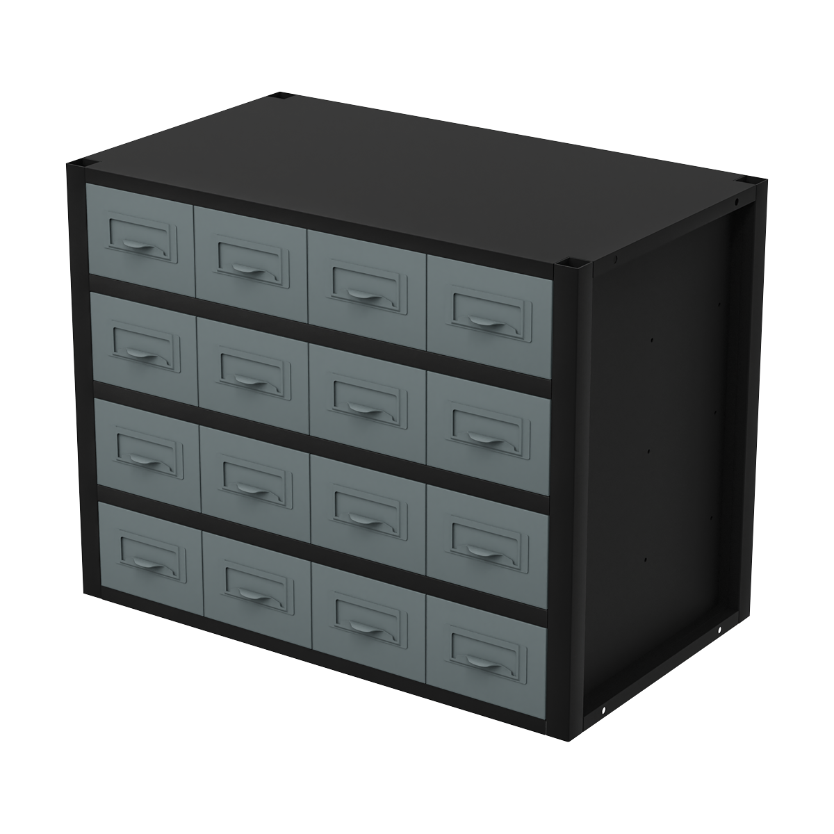 Modular Racking Mid Unit 16 Small Drawers 580mm