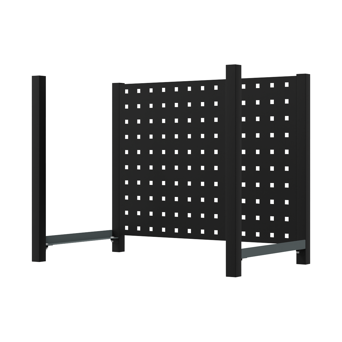 Modular Racking Mid Unit Pegboard 580mm