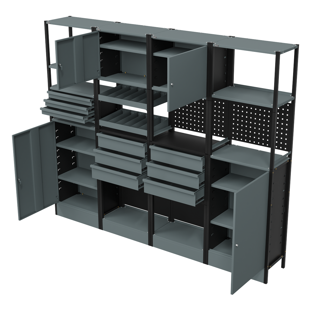 Modular Racking System Combo 2.32m