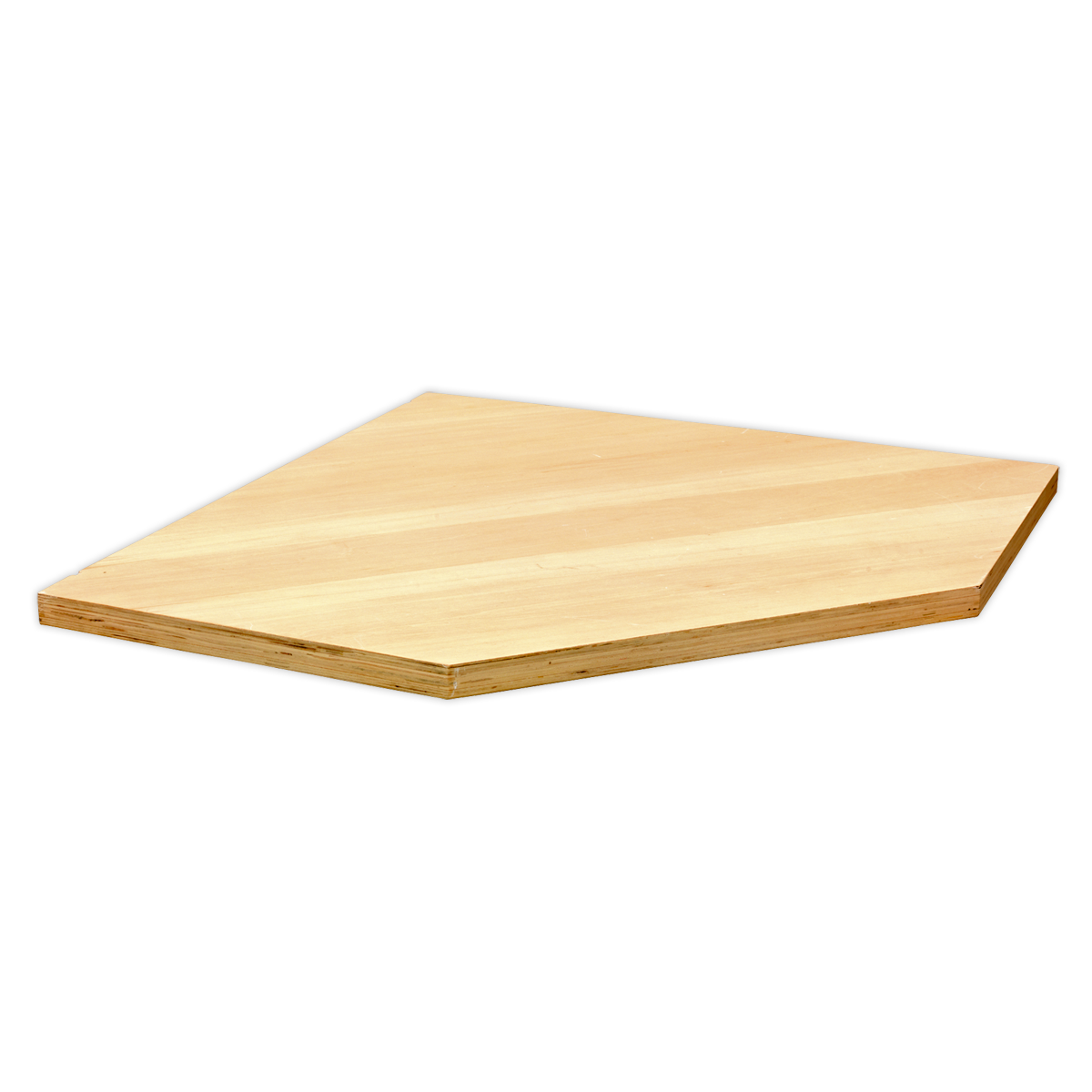 Superline PRO® Corner Storage System with Wood Worktop 1.55m