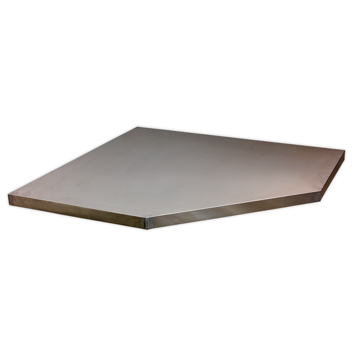 Superline PRO® Stainless Steel Worktop for Modular Corner Cabinet 865mm