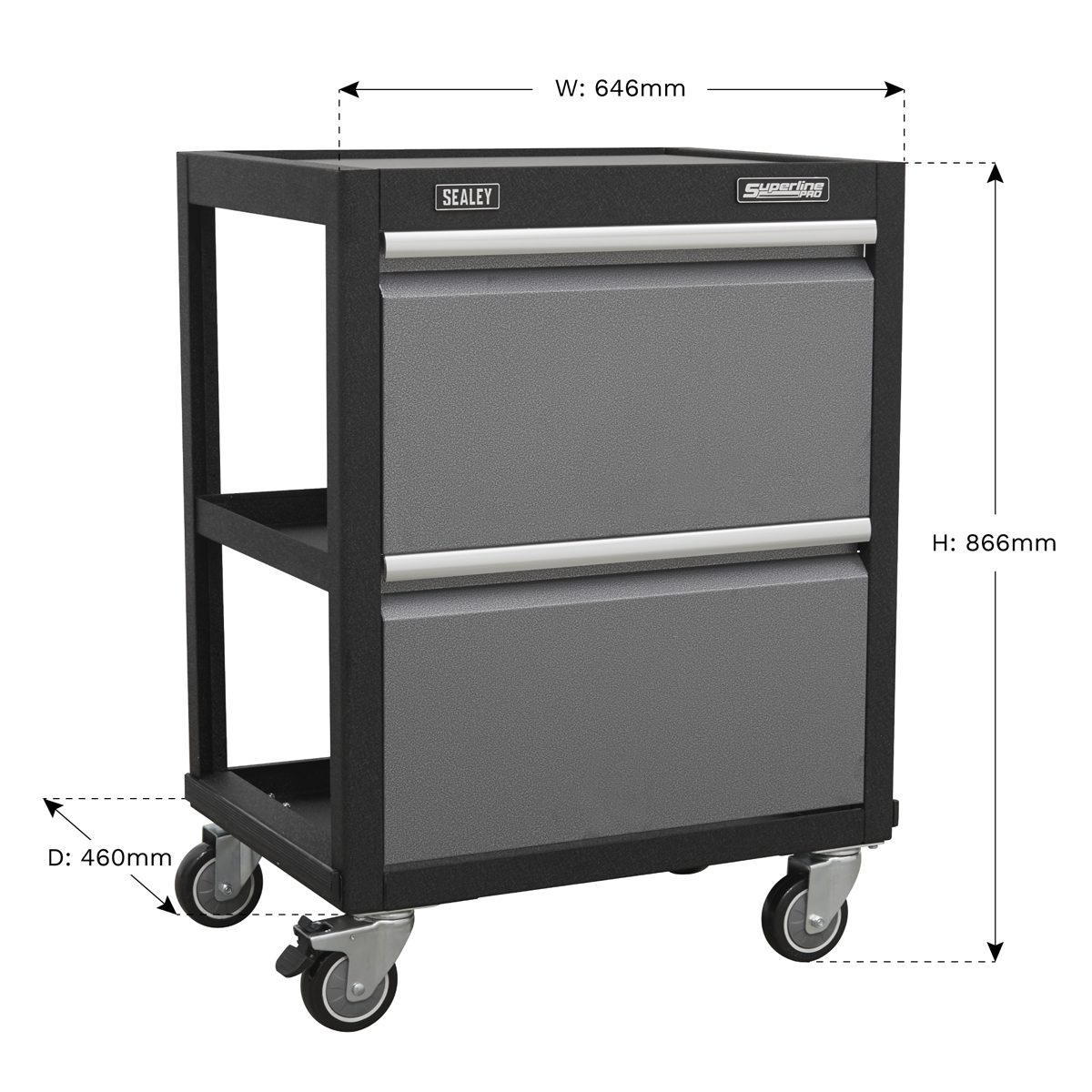 Superline PRO® Modular Mobile Workshop Trolley