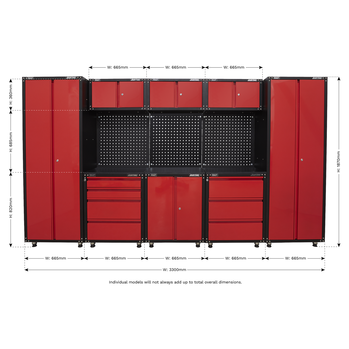 American PRO® Storage System 3.3m