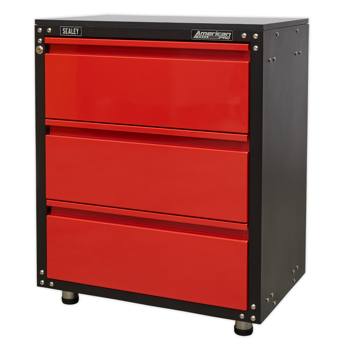 American PRO® Modular Cabinet with Worktop 3 Drawer 665mm