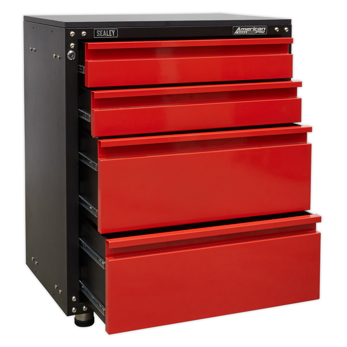 American PRO® Modular Cabinet with Worktop 4 Drawer 665mm