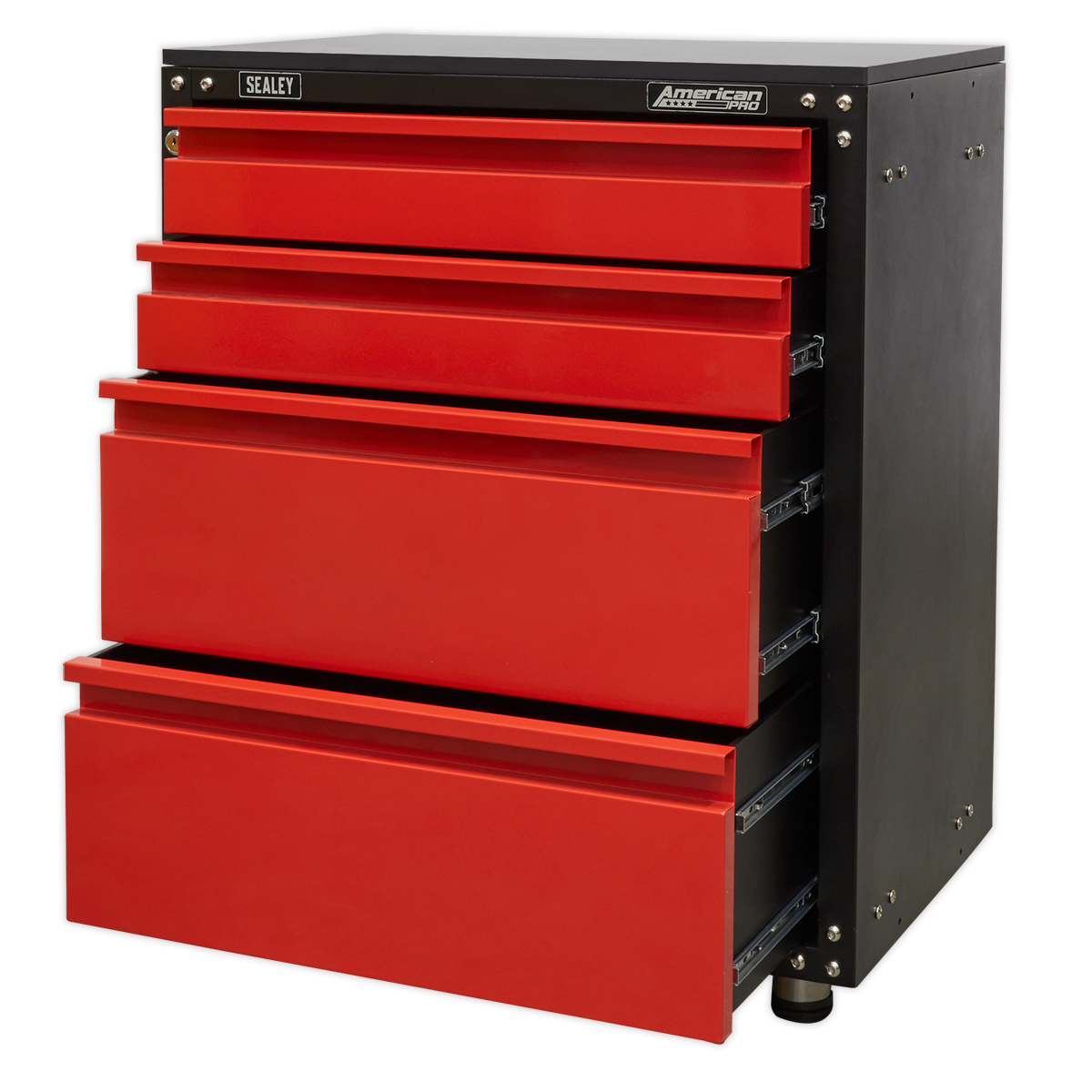 American PRO® Modular Cabinet with Worktop 4 Drawer 665mm