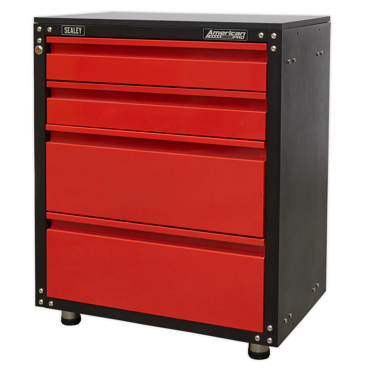 American PRO® Modular Cabinet with Worktop 4 Drawer 665mm