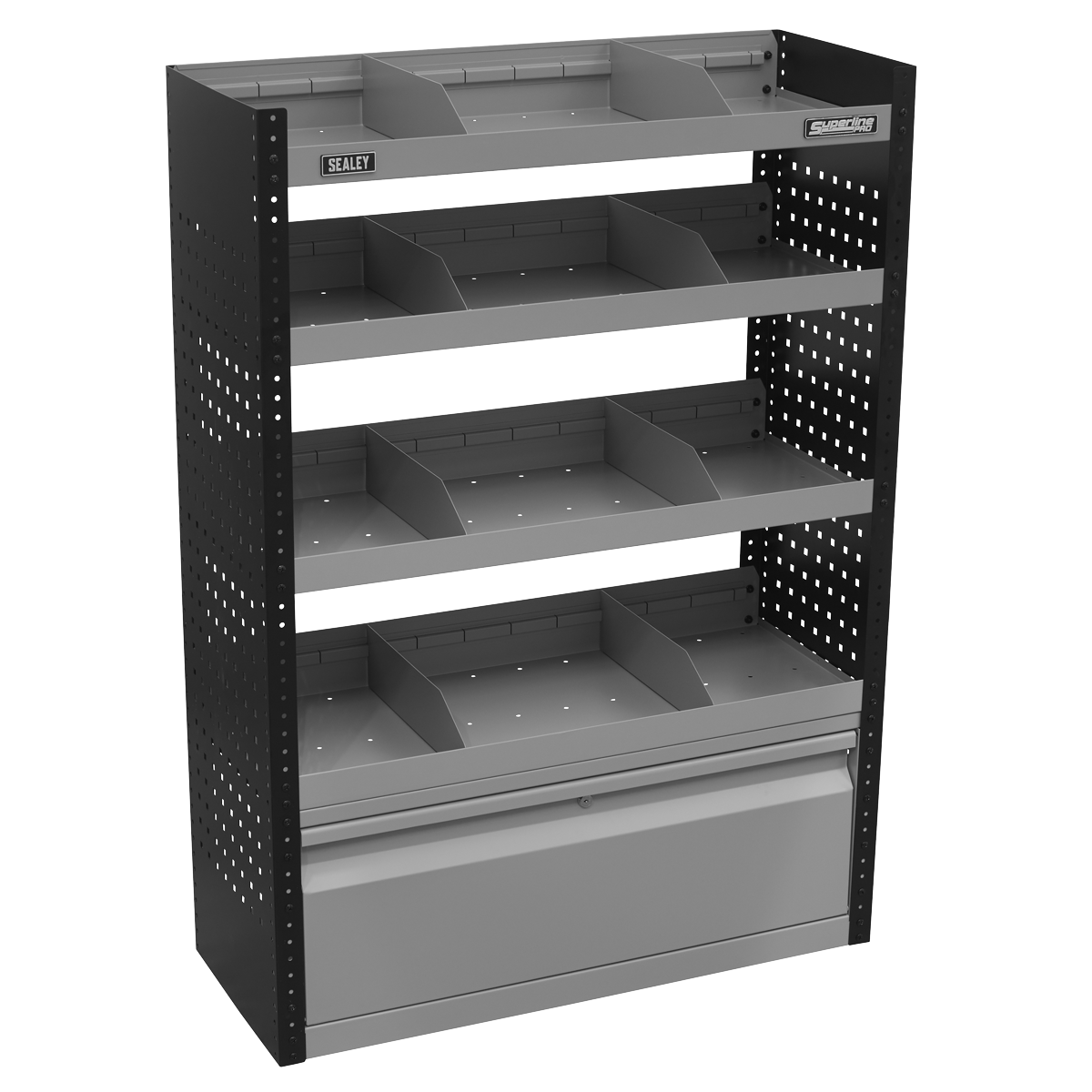 Superline PRO® Modular Flat Shelf Van Storage System