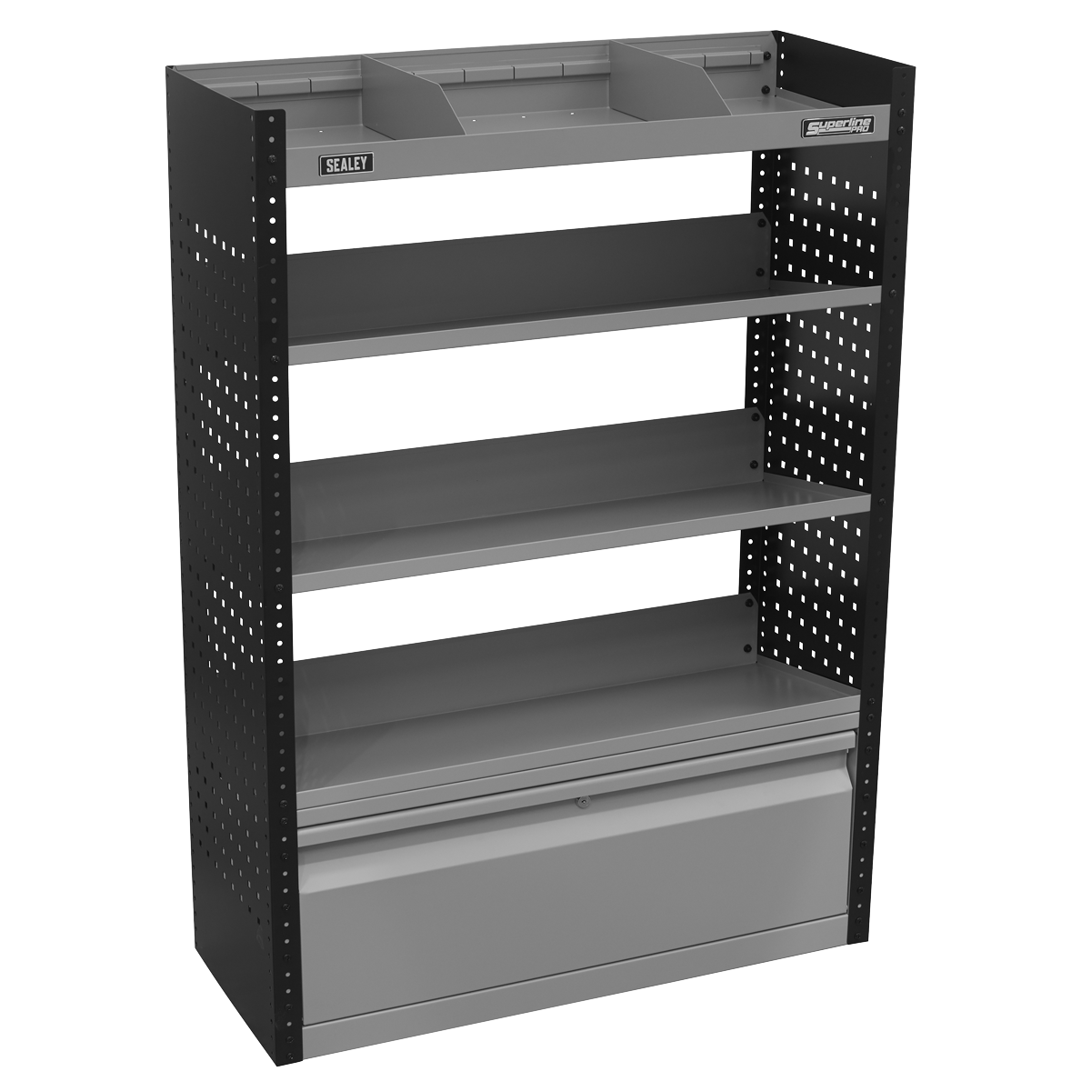 Superline PRO® Modular Slanted Shelf Van Storage System