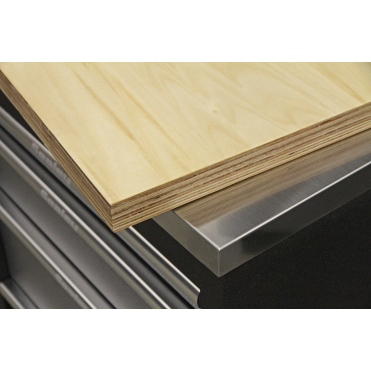 Premier™ Stainless Steel Corner Worktop 930mm