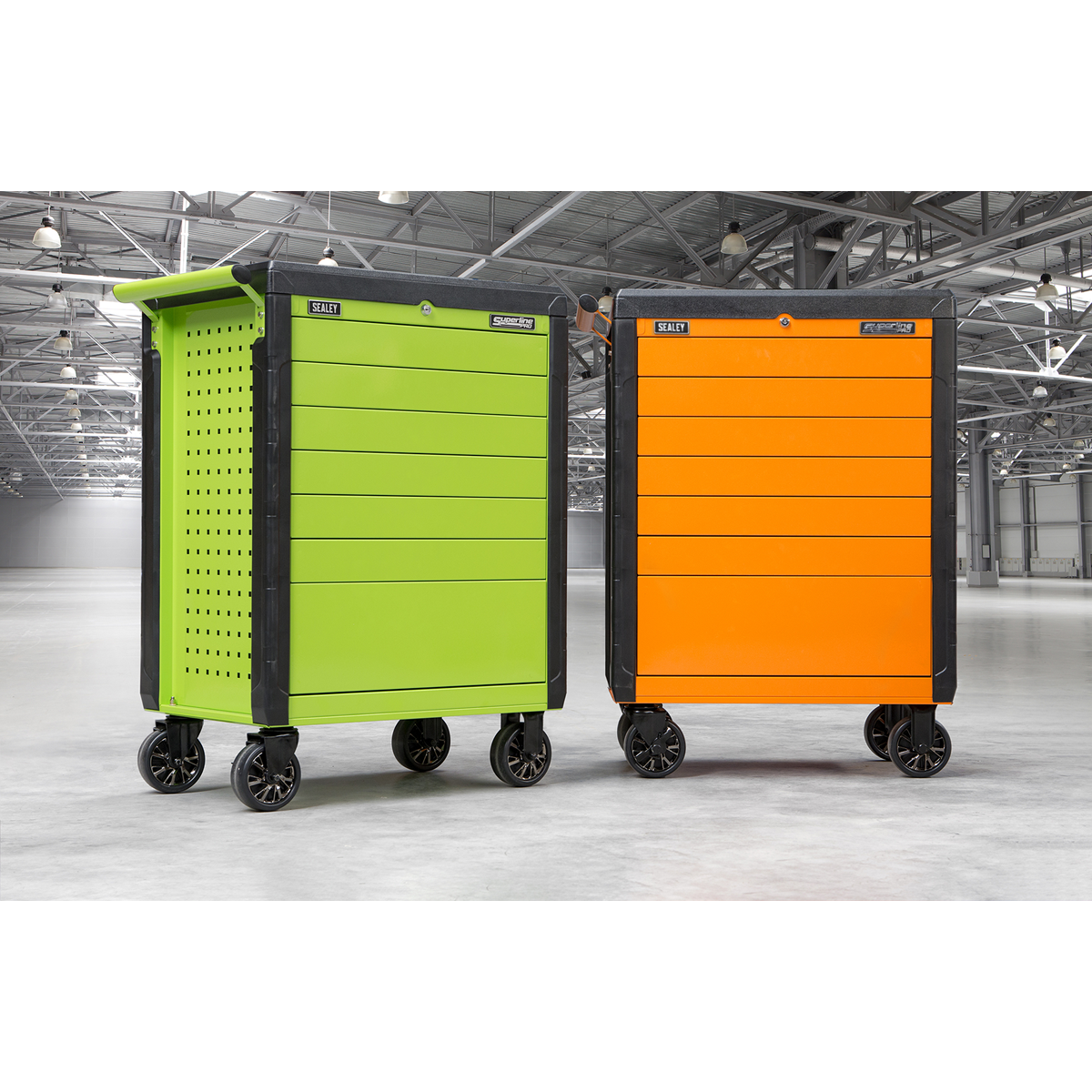 Superline PRO® Push-To-Open Rollcab 7 Drawer