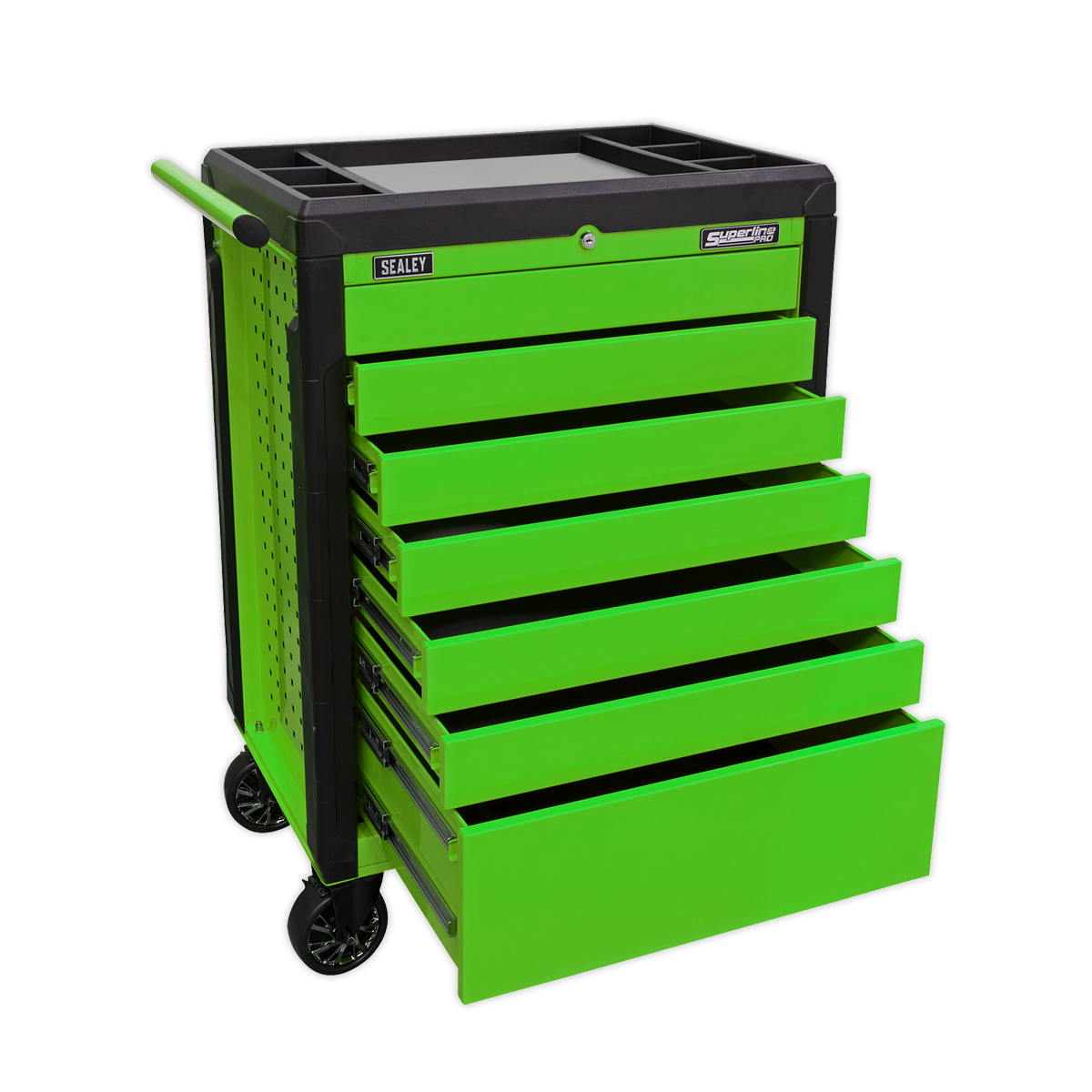 Superline PRO® Push-To-Open Rollcab 7 Drawer
