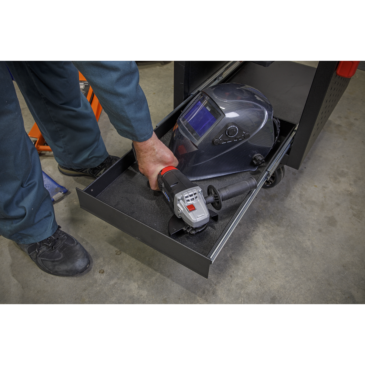 Superline PRO® 8 Power Tool Rack Trolley 450mm