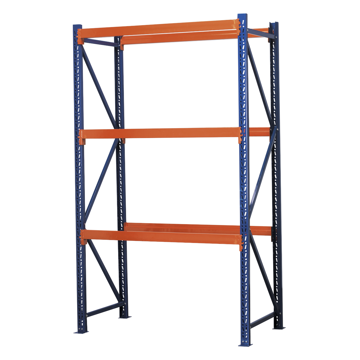 Heavy-Duty Shelving Unit with 3 Beam Set 900kg Capacity Per Level