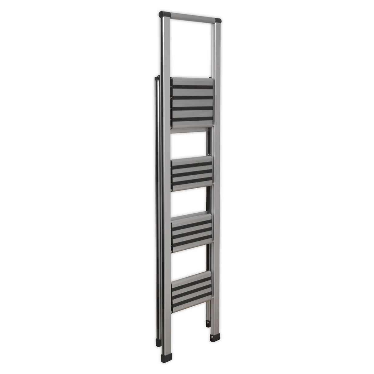 Professional Folding Step Ladder 4-Step Aluminium 150kg Capacity