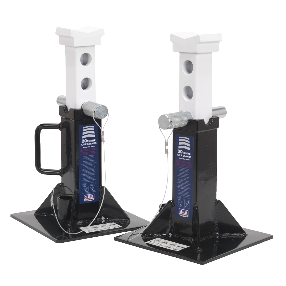 Premier Axle Stands (Pair) 20 Tonne Capacity per Stand
