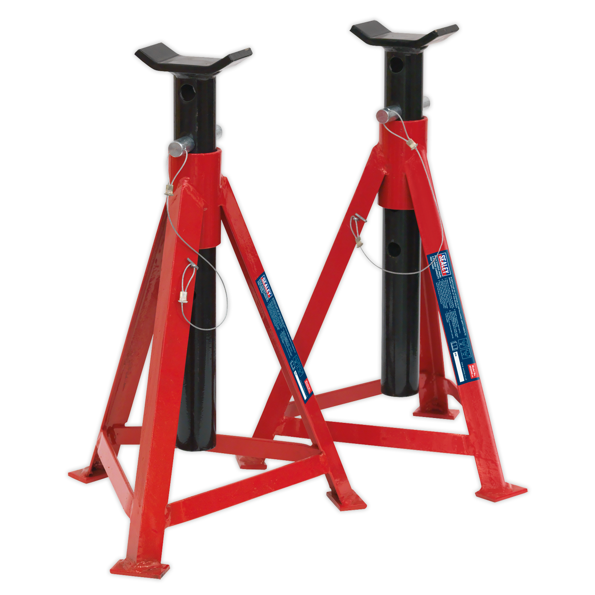 Premier Axle Stands (Pair) 2.5 Tonne Capacity per Stand Medium Height