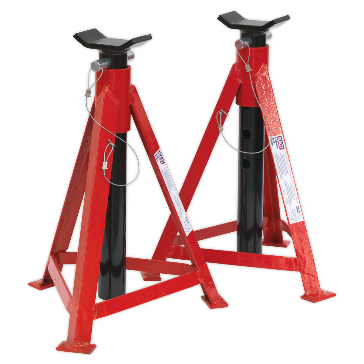 Premier Axle Stands (Pair) 2.5 Tonne Capacity per Stand Medium Height