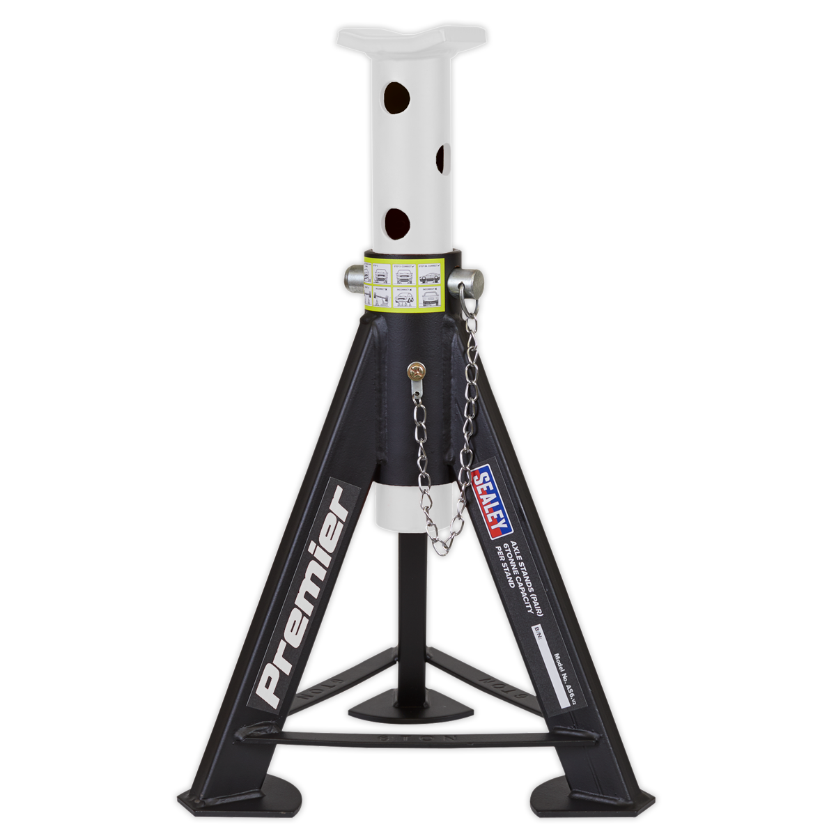 Premier Axle Stands (Pair) 6 Tonne Capacity per Stand